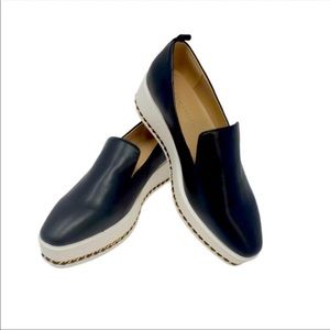 Carl Lagerfeld slip on black shoes